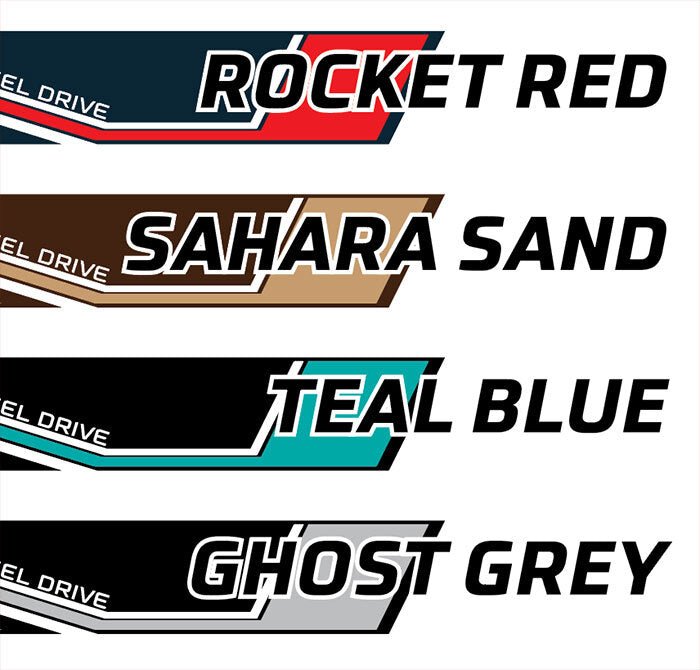 70 Series Land Cruiser Decal Body Stripe Kit (Barossa) -  71 Series/Bundera (1984–)