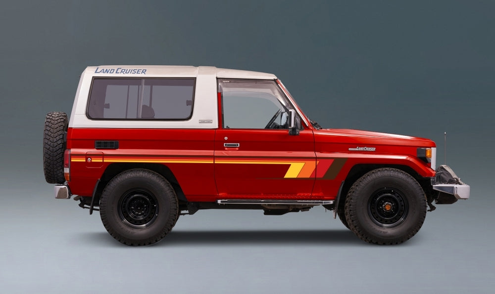 70 Series Land Cruiser Decal Body Stripe Kit (Broome) - 73/74 Series (1984–1990)