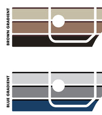 70 Series Land Cruiser Decal Body Stripe Kit (Brussels) - 73/74 Series (1984–1990)