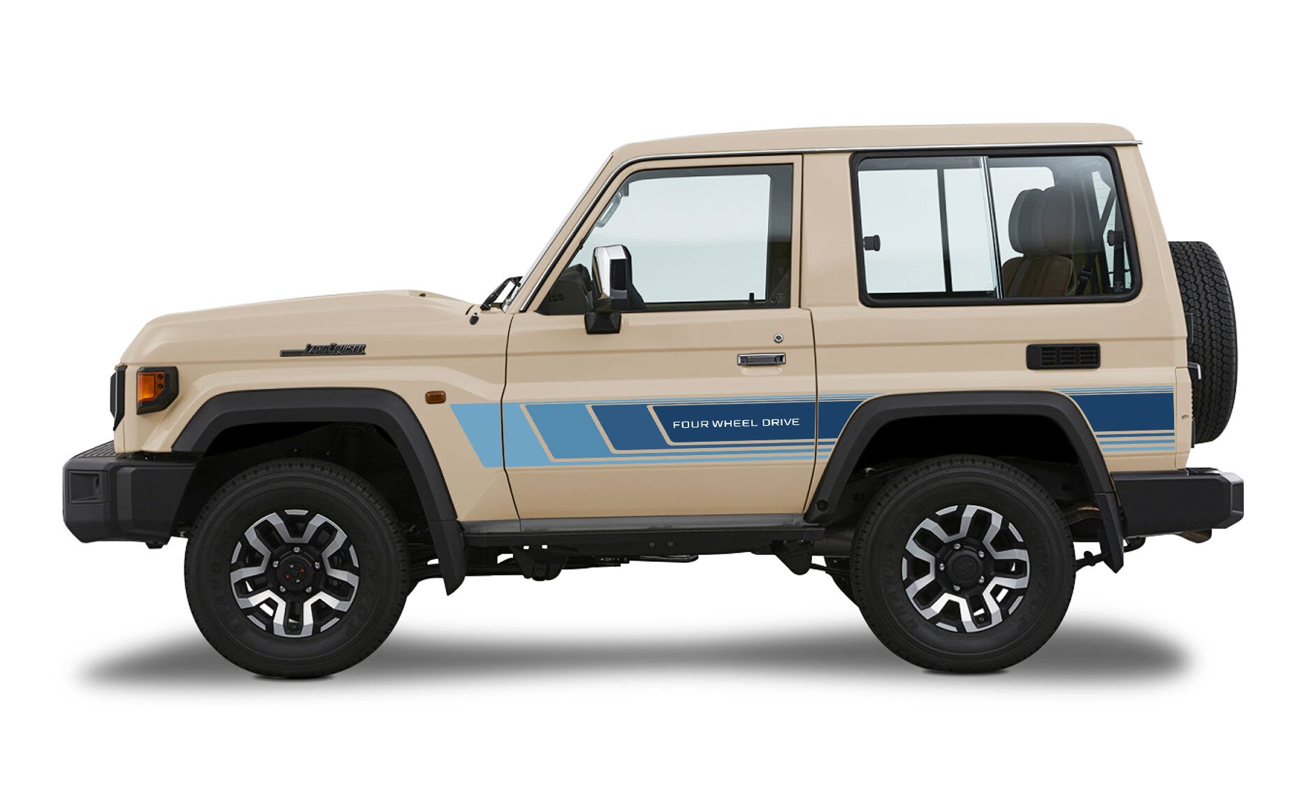70 Series Land Cruiser Decal Body Stripe Kit (Cobar) -  71 Series (2023-)
