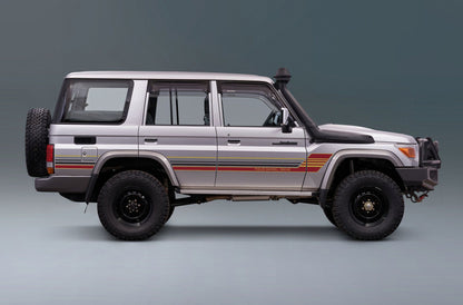 70 Series Land Cruiser Decal Body Stripe Kit (Townsville) - 76 Series (2007-)