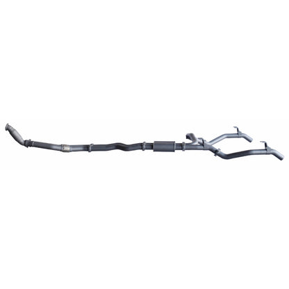 70 Series Land Cruiser Extreme Duty Twin Exhaust - 79 Series Dual Cab (10/2012 - 10/2016)