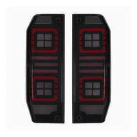 70 Series Land Cruiser LED Tail Lights Pro (78 Series Troopy) (Pair)