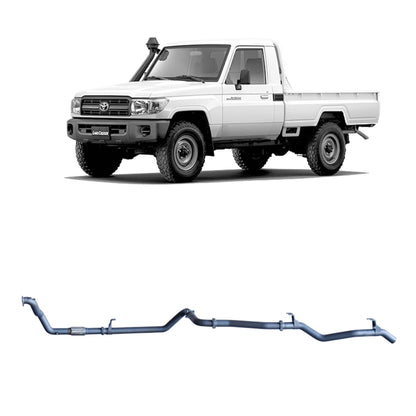 Toyota Land Cruiser Redback Extreme Duty Exhaust for Toyota Landcruiser 79 Series 4.2L 1HZ (10/1999 - 01/2007)