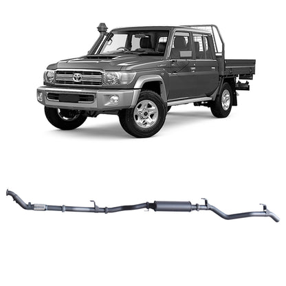 Toyota Land Cruiser Redback Extreme Duty Exhaust for Toyota Landcruiser 79 Series Double Cab (01/2012 - 10/2016)